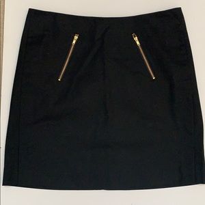 Banana republic black mini skirt 4